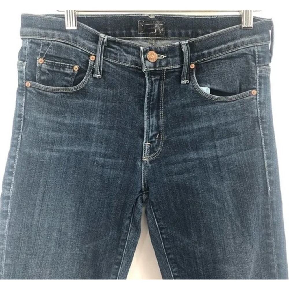 Mother Skinny Not Skinny Here Kitty, Kitty Jeans Size 26 - Picture 2 of 7